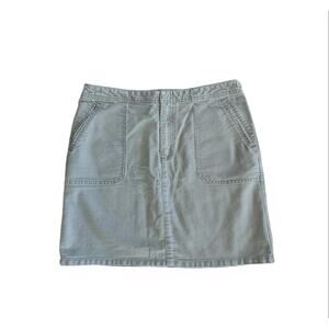 Y2k American Eagle sage green mini skirt